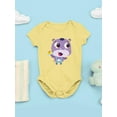thumbnail image 3 of Hippo With A Cake Bodysuit Infant -Image by Shutterstock,  6 Months, 3 of 4