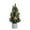 B, variant on Leodye 1PCS Little Christmas Tree Prelit Mini Christmas Tree for Desktop Decorating - Luxury Christmas Tree-14.57*3.94*3.94in