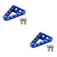 thumbnail image 3 of Kenally Pedal de freno trasero para motocicleta, punta de placa de paso, descanso dentado, reemplazo negro Azul 2piezas Kenally CBP257093, 3 of 6