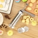 thumbnail image 3 of Prensa para galletas de acero inoxidable, kit para glaseado, 3 of 7