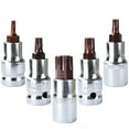 thumbnail image 4 of 1pc T20-T70 Torx Head Screwdriver Bit Torx Bit Sockets 1/2inch Sockets Wrenches, 4 of 8