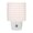 Pink, variant on Night Lights Plug into Wall, Navy Blue Striped LED Night Light with Dusk to Dawn Sensor, Rustic Blue Stripe Modern Art Beige Decorative Nightlight for Hallway Bathroom Kitchen