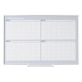 thumbnail image 2 of MasterVision Planning Board Magnetic Dry Erase 4 Month, 24" x 36" with Aluminum Frame, 2 of 4