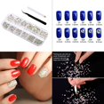 thumbnail image 4 of Arte de uñas diamantes de imitación gemas de cristal artesanía ropa zapatos Blanco AB Yuyangstore Arte de uñas pegatinas, 4 of 7