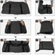 thumbnail image 5 of 65L Negro, Bolsa de viaje plegable para hombres Bolsa deportiva grande y ligera resistente al agua Camping Senderismo Plegable, 5 of 5