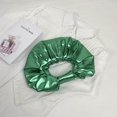 thumbnail image 2 of Bolsos Con Asa Superior Bolsos con asa superior para mujer Bolsos de embrague de fiesta de cuero PU brillante plisado (verde) Ehuebsd Para Estrenar, 2 of 4