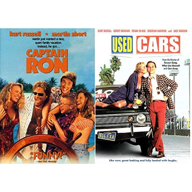 Kurt Russell Comedy Double Feature Captain Ron Used Cars 2 Dvd Set Walmart Com Walmart Com