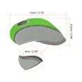 thumbnail image 2 of Uxcell Protection Sleeve Visible Window Golf Club Iron Head Cover Gray, Green 10Pack, 2 of 6