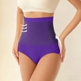 thumbnail image 2 of Karight High Waisted Tummy Control Thongs Shapewear Strapless Core Body Shaper High Control Seamless Thick Thong, 2 of 5