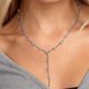 thumbnail image 1 of New rhinestone necklace simple diamond necklace evening versatile clavicle, 1 of 3
