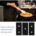 thumbnail image 3 of Gas Stove Burner Covers Universal Gas Stove Protectors, 5 Holes Protectors Reusable Heat Resistance Gas Range Non-Stick Washable Stove Top Protectors Liners Fast Clean Kitchen Cooking, 3 of 8