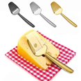 thumbnail image 2 of Cheese Scraper Hollow Design Stainless Steel Cheese Slicer Multi-functional Butter Scraper For Home Kitchen, 2 of 5
