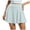 Green, variant on mgoYE Tennis Skirts for Women Ruffle Yoga Skirt Athletic Shorts for Women - High Waisted Flowy for Workout Running Tennis with Pocket(Coffee,L)