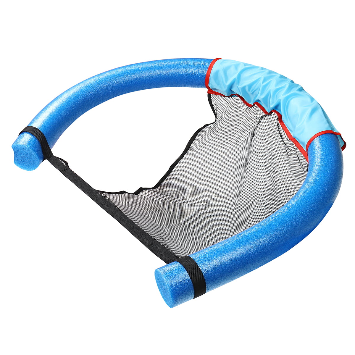 TAESOUW Floating Chair,Floating Pool Noodle Sling Mesh Chairs Blue, Large Water Relaxation