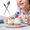 thumbnail image 3 of 2Pcs Culinary Drawing Spoons Food Decoration Spoon Chef Culinary Drawing Spoon Decorating Spoon, 3 of 3