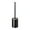 Black, variant on COM1950s Toilet Bowl Cleaners, Toilet Bowl Cleaner, Toilet Brush with Stainless Steel Toilet Bowl Brush Modern and Compact Toilet Cleaner Brush Long Handle Bristles for Bathroom Cleaning