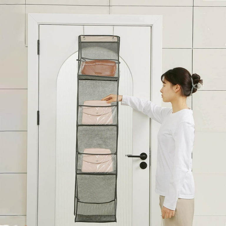 Over The Door Organizer Clear Over-The-Door Organizer Shelf