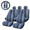 thumbnail image 1 of Set Cubierta de Apoyacabeza Asiento de Coche Unique Bargains 10 Piezas Tela Manta Baja Protector, 1 of 7