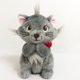 thumbnail image 1 of Suliutoys 8 pulgadas Berlioz gato peluche juguetes dibujos animados suave peluche muñeca mejor cumpleaños Navidad juguete regalo para niños (Berlioz gato 8 pulgadas), 1 of 1