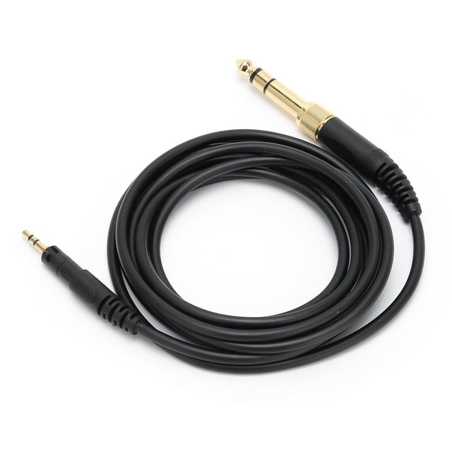 Ccdes Extensión de cable de audio estéreo, cable de audio de alambre de cobre OFC Cable auxiliar Cable de audio auxiliar para auriculares Technica M40X para auriculares Technica