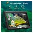 thumbnail image 3 of Caméra de Pêche sous-Marine 7 Pouces Moniteur LCD Détecteur de Poissons Étanche Lumières Infrarouges pour Lac, Bateau, 3 of 5