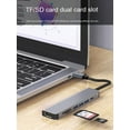 thumbnail image 5 of 7-in-1 USB C Hub Fast Docking Station, 4K Ultra HD HDMI, High-Speed USB 3.0 Ports, Compatible with Laptop Computer Phone - Type-C Multiport Adapter, 5 of 15