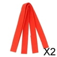 thumbnail image 1 of Cinturón de Taekwondo Colamx Doble Envoltura Naranja 2 piezas, 1 of 7