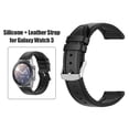 thumbnail image 1 of Correa para Samsung Galaxy Watch 3 45mm Amazfit GTR 2 pulsera Likrtyny de cuero de silicona, 1 of 9