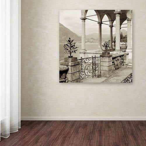 Alan Blaustein 'Lombardy VII' Canvas Art