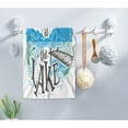 thumbnail image 3 of AOYEGO Lake House Sign Hand Towel Life is Better at The Lake Lakeside Living Cabin Towels Cotton Face Towel Bath Kitchen Decor Set for Women Men Girls Boys 15x30 Inch, 3 of 11