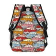 thumbnail image 4 of Fotbe Cute Cars Pattern Casual Backpack for School, Travel, and Outdoor Activities - Durable, Lightweight, and Comfortable, 4 of 5