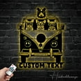 thumbnail image 3 of Handmadetneonsign Custom Dogs in Bus Metal Wall Art LED Light - Personalized Dogs Drive Bus Name, 3 of 5