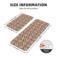 thumbnail image 2 of Bingfone 2 Pcs Kitchen Rugs and Mats,Cushioned Anti-Fatigue Floor Mat,PVC Non-Slip Kitchen Rug Set for Kitchen,Laundry Room,Sink 17"x47"+17"x29" - Fashion Tatreez (3), 2 of 6