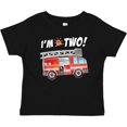 thumbnail image 3 of Inktastic I'm 2 Fire Truck 2nd Birthday Boys or Girls Baby T-Shirt, 3 of 5