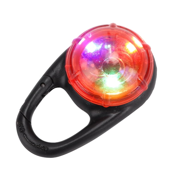 Colgante LED para perro, luz luminosa con Clip para Collar impermeable, para seguridad nocturna al aire libre, luz roja para perros y gatos