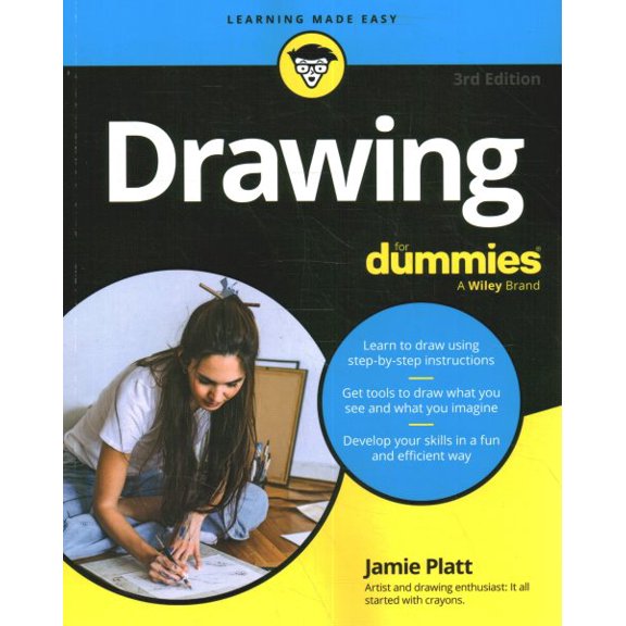 Pre-Owned Drawing for Dummies, (Paperback)