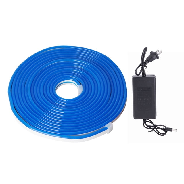 Tira de luz LED Nikou neón flexible IP65 resistente al agua 6 x 12 mm 12 V 5 metros