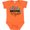 Orange, variant on Inktastic Im Down Right Awesome Down Syndrome Awareness with Arrow Boys or Girls Baby Bodysuit