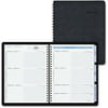 "At-A-Glance Action Planner Weekly Appointment Book - Julian - Weekly - 1 Year - January 2018 till December 2018 - 8:00 AM to 6:00 PM - 1 Week Double Page Layout - 8.13"" x 10.88"" - Black - Pocket, T
