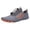 Grey, variant on AUDeals Men's and Women's Water Shoes, Quick Dry Aqua Shoes with Elastic Stripes for Hiking, Swimming and Diving