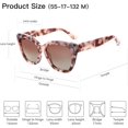 thumbnail image 2 of Polarized CatEye Sunglasses Women:  Square Sunglasses for Woman - Cute  Eye Shades UV400 Protection, 2 of 6