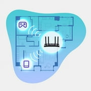 TP-Link Archer AX1800 | 4 Stream Dual-Band Wi-Fi 6 Wireless Router | Up to 1.8 Gbps Speeds | 1.5 GHz Quad-Core CPU