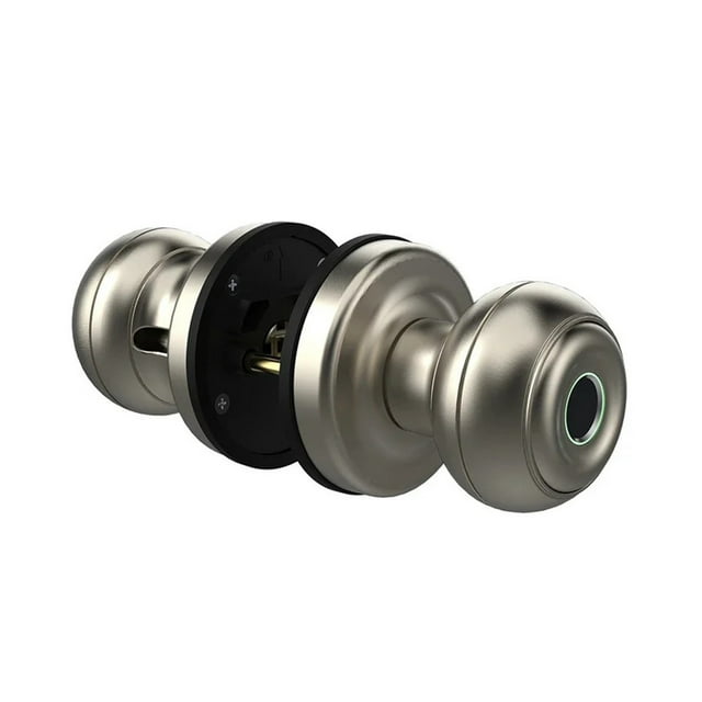 Fingerprint Lock for Smart Door Knobs Keyless Entry Biometric Type-C and Mechanical Key Unlock