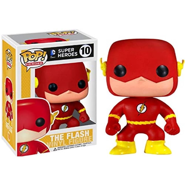 Figura de vinilo Flash con estuche protector Pop Box Funko Pop DC Heroes POP