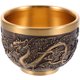 thumbnail image 1 of Taza de té decorativa, taza de té portátil de cobre, taza de té de estilo chino, taza para beber agua para el hogar, 1 of 6