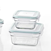 Glasslock Ovenproof Food Storage Containers with Lid, 10 Piece