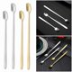 thumbnail image 1 of Coffee Spoon Spoon Tea Spoon Coffee Stirrers Milk Kitchen Bar Long Handle Spoon Stainless Steel Teaspoon Fast Ship, 1 of 5