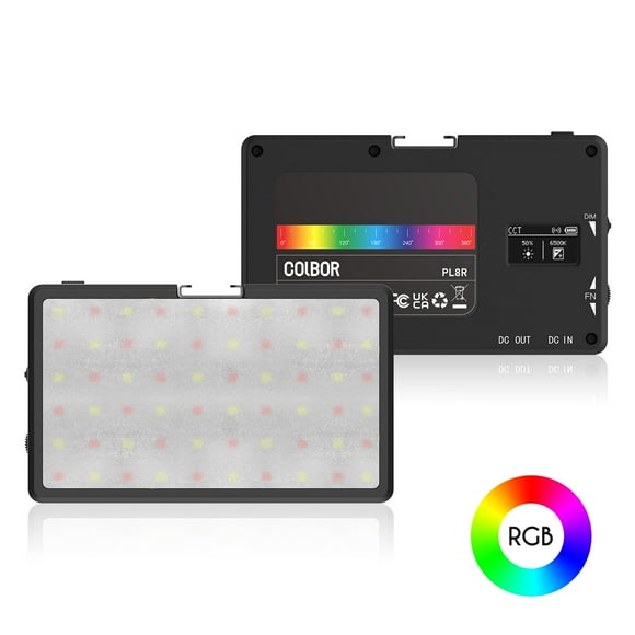 Lámpara de fotografía COLBOR Lámpara de fotografía