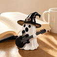 thumbnail image 6 of Halloween Ghost Decor Colorful Resin Ghost Figurine Spooky Home Decor for Tiered Tray Shelf Desktop Party Display Home Holiday Decoration, 6 of 6