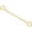 style 7, variant on SISGEM 1"/2"/3"/4"/5" Necklace Extender Chain with Double Spring Clasp 14K Yellow Gold Necklace Extender Bracelet Anklet Extension Chain Necklace Bracelet Extender 14K Gold